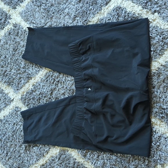 All In Motion Black Stretch Quick Dry Capri Jogger Track Pant Womens Size Large - Picture 9 of 10